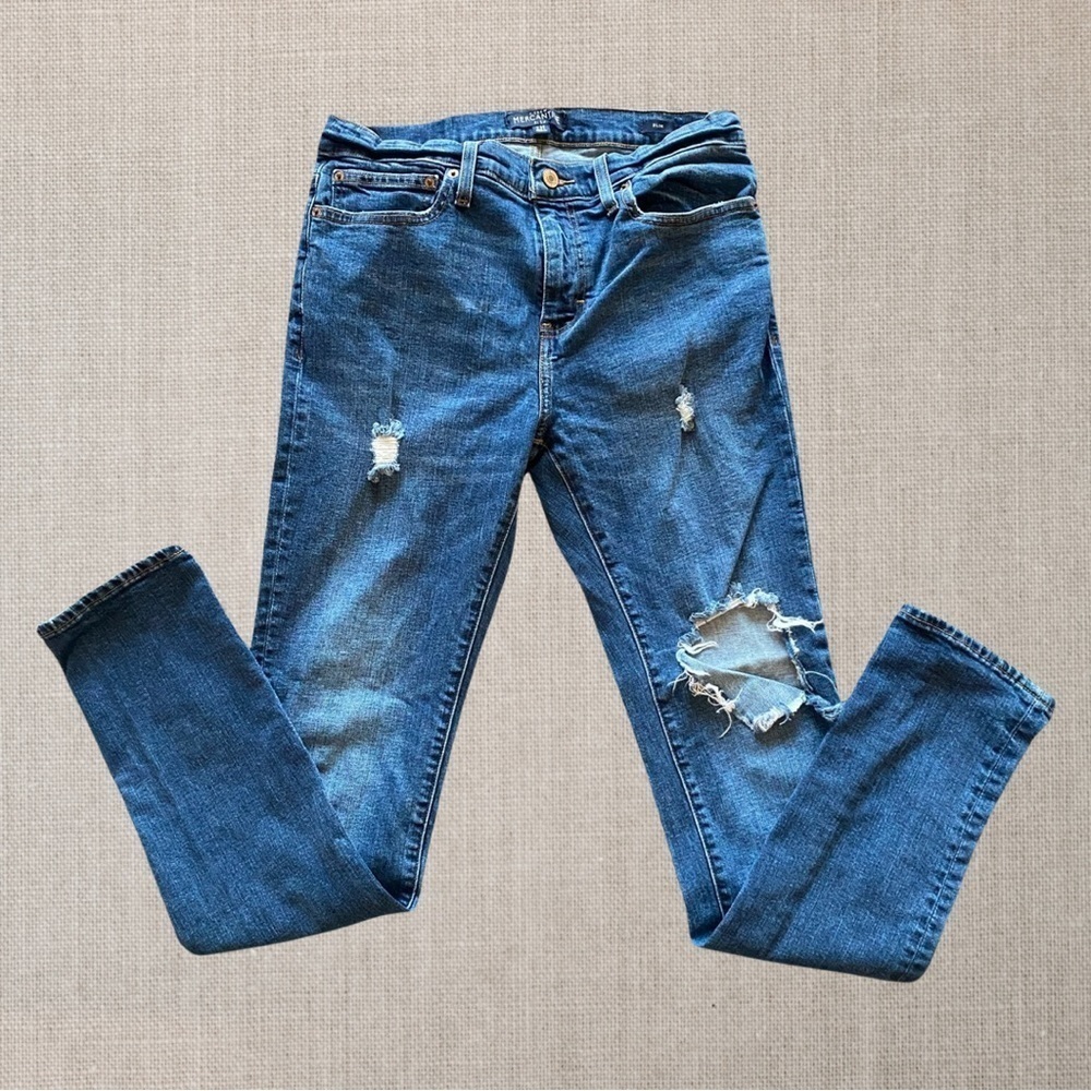 J. CREW Women’s Distressed Slim Jeans